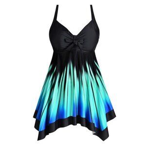 Women's Plus Size Sexy Tankini Swimsuit